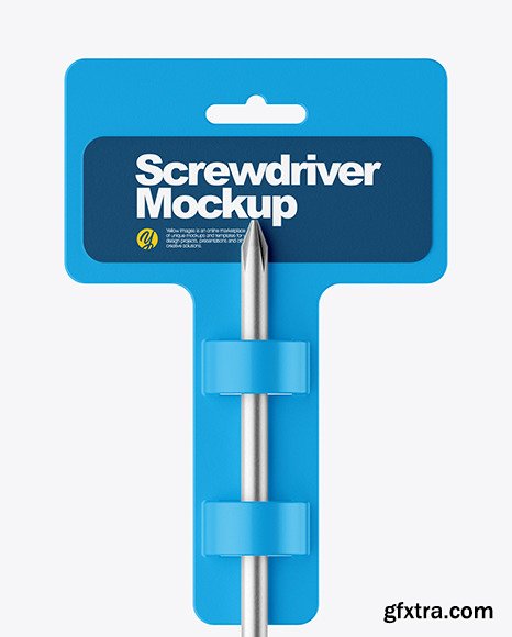 Screwdriver Mockup - Front View 76552