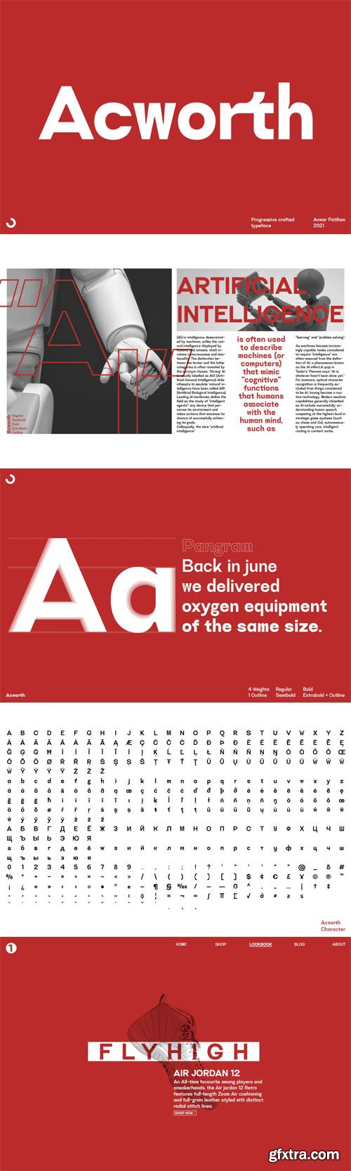 Acworth - Sans Serif Font