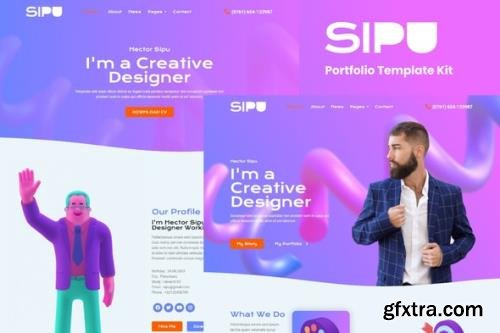 ThemeForest - Sipu v1.0.0 - Creative Portfolio Elementor Template Kit - 30893733