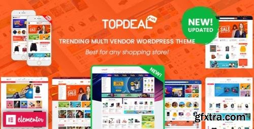 ThemeForest - TopDeal v1.9.10 - Multi Vendor Marketplace Elementor WooCommerce WordPress Theme (Mobile Layouts Ready) - 20308469 - NULLED