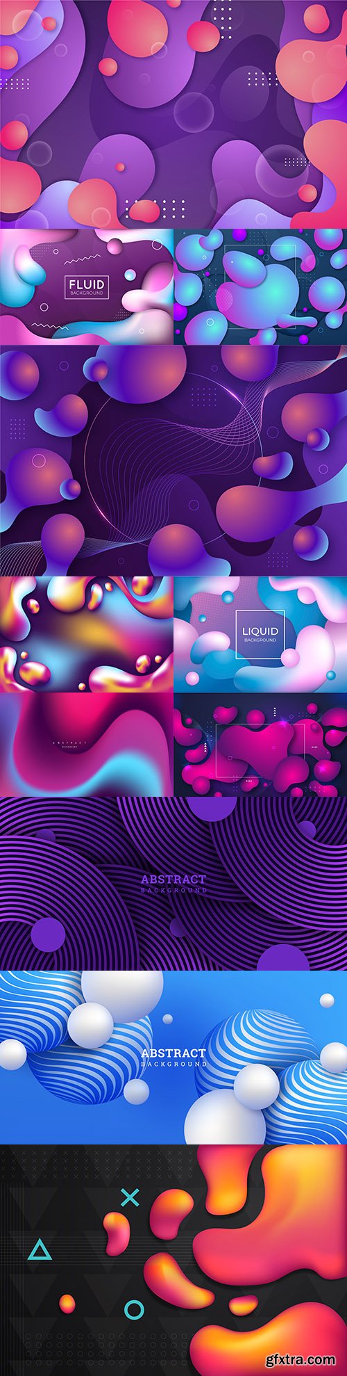 Modern gradient abstract artistic background design
