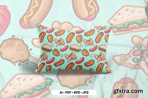 Food Seamless Pattern 