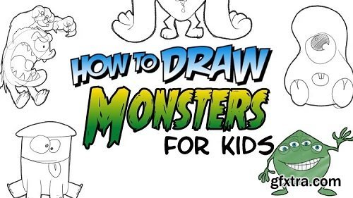 How To Draw MONSTERS for Kids