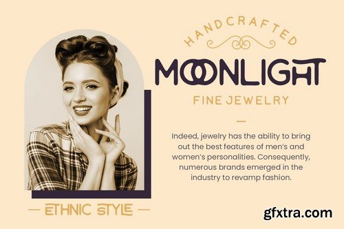 Tropikana Monoline Vintage Typeface