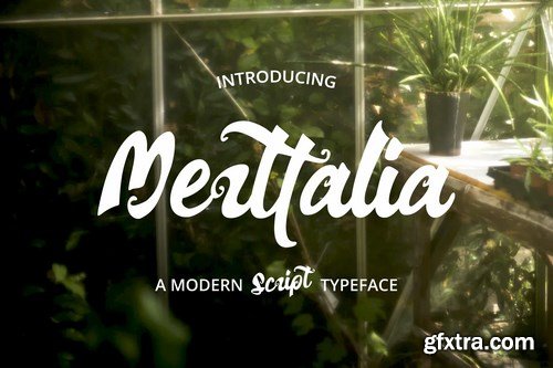 Merttalia Modern Script Font