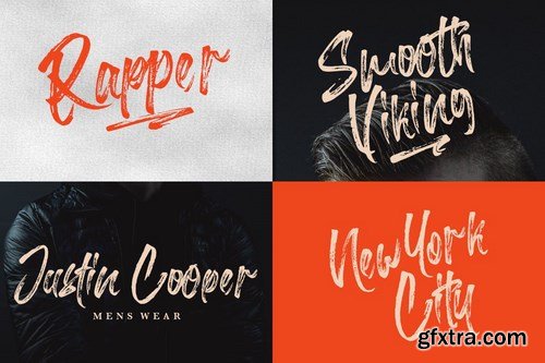 Barttony Handbrush Typeface