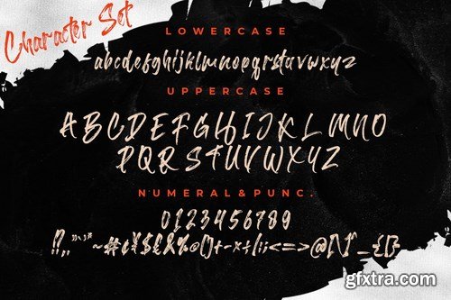 Barttony Handbrush Typeface