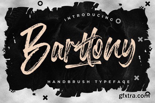 Barttony Handbrush Typeface