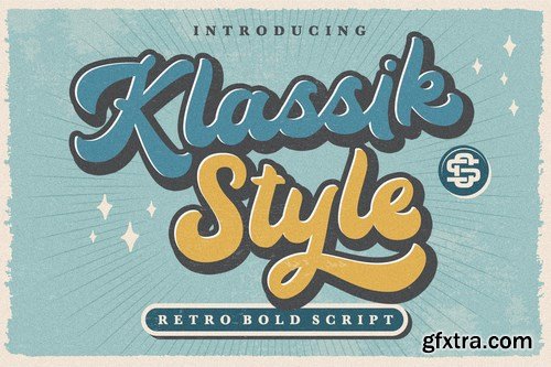 Klassik Style Retro Bold Script