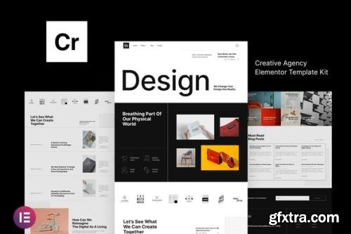 ThemeForest - Crispin v1.0.0 - Creative Agency Elementor Template Kit - 31096995