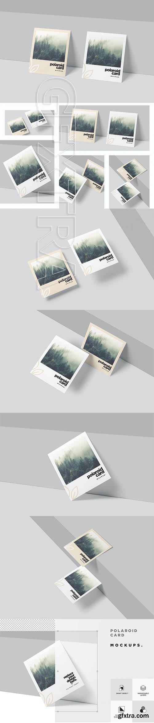 Polaroid Photo Mockups