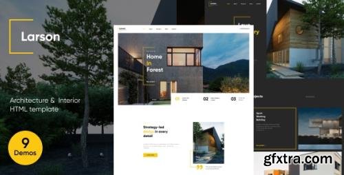 ThemeForest - Larson v1.0 - Architecture & Interior HTML template - 31018489