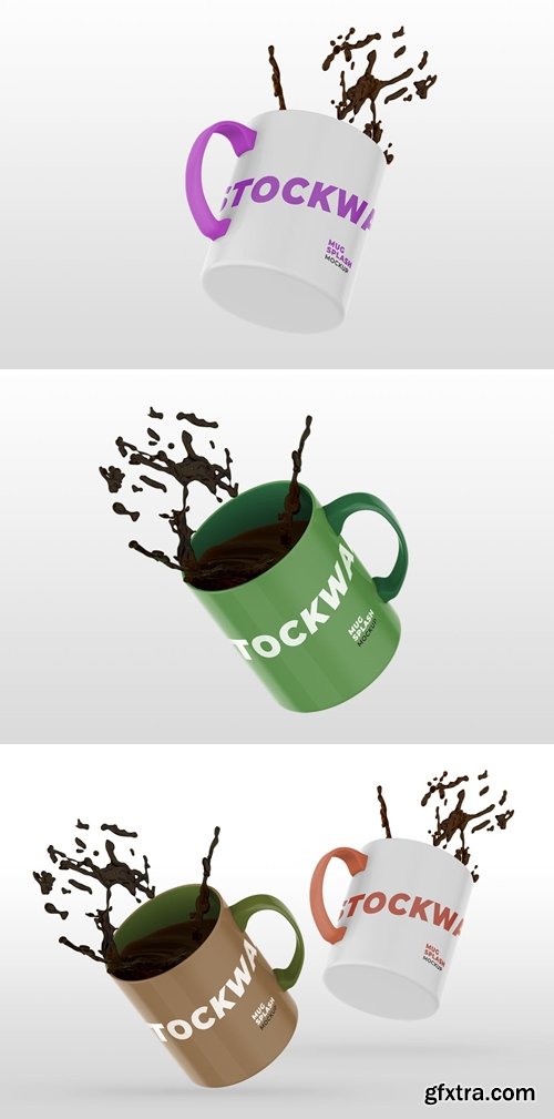 Mug Splash Mockup