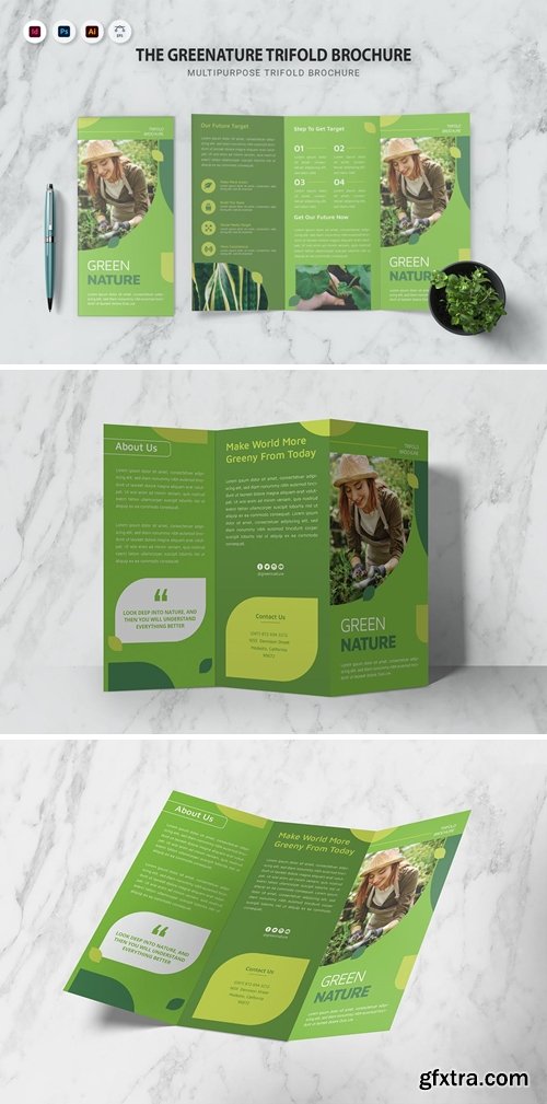 The Greenature Trifold Brochure