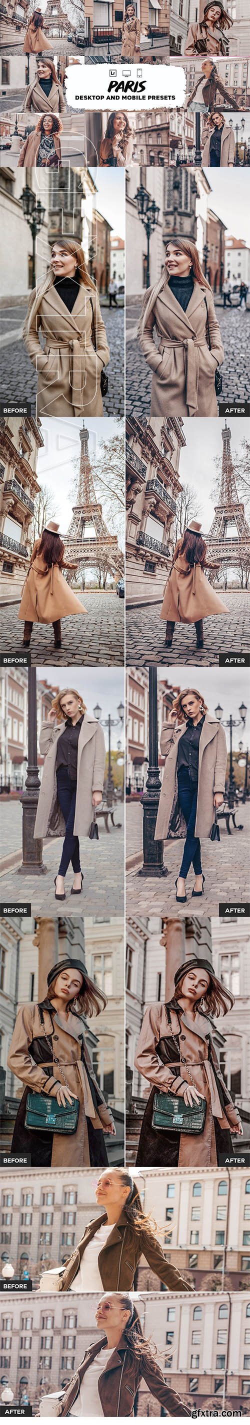 CreativeMarket - Paris Lightroom Presets 5953568