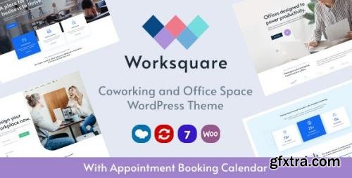 ThemeForest - Worksquare v1.4 - Coworking and Office Space WordPress Theme - 28044669