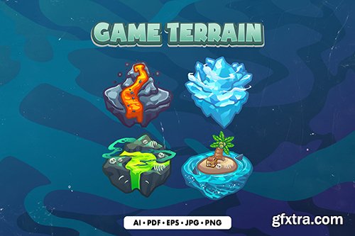 Island Game Terrain Icon 