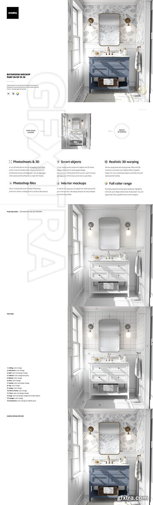 CreativeMarket - Bathroom Mockup (26FFv.10) 4846409