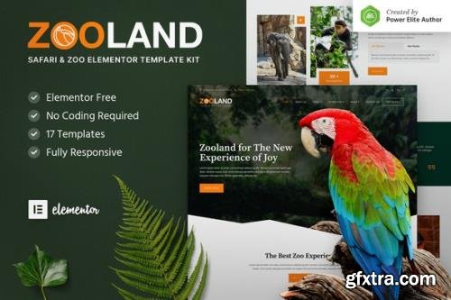 ThemeForest - Zooland v1.0.0 - Safari & Zoo Elementor Template Kit - 31103223