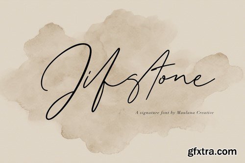 Jifstone Signature Handmade Font