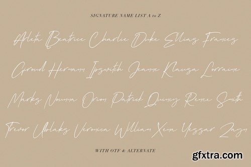 Jifstone Signature Handmade Font