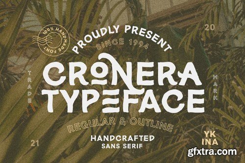 Cronera - Handcrafted Typeface