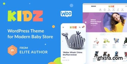 ThemeForest - KIDZ v4.6.3 - Baby Shop & Kids Store WordPress WooCommerce Theme - 17688768