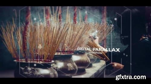 Digital Cinematic Parallax Slideshow After Effects Templates