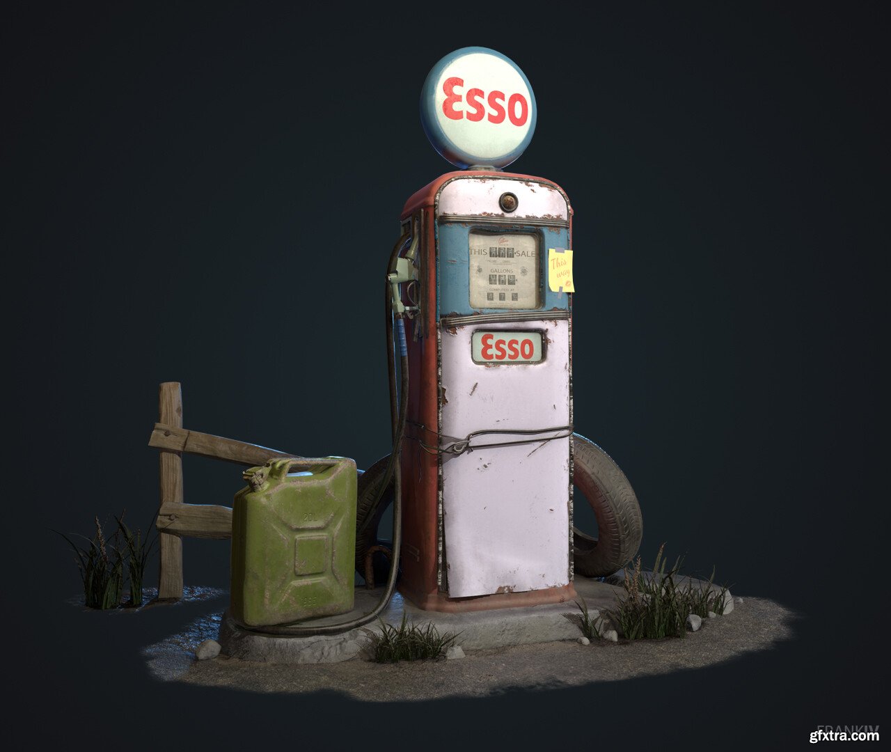 Esso gas pump » GFxtra