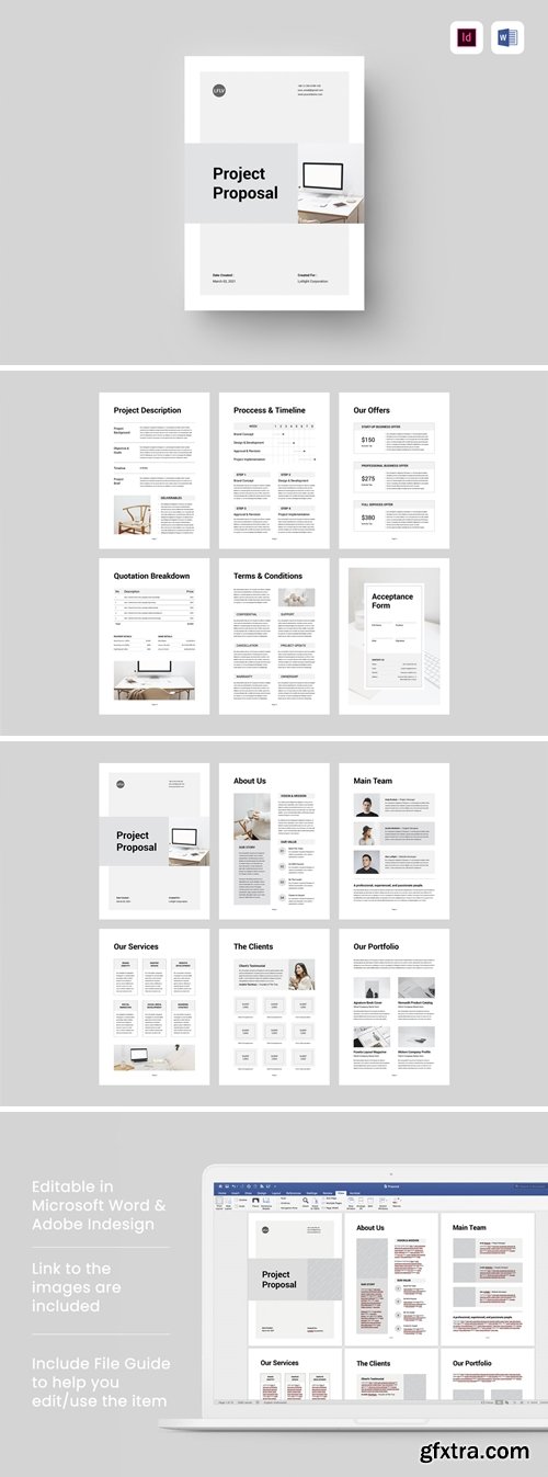 Proposal | MS Word & Indesign