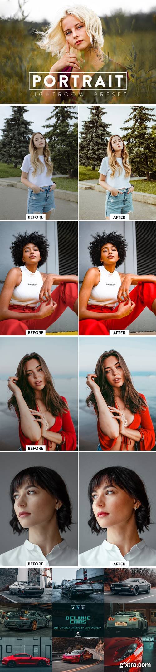 10 Portrait Lightroom Presets