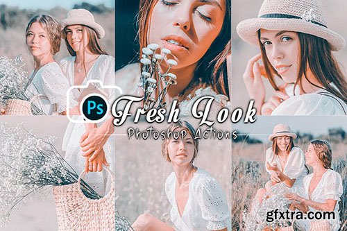 Fresh look Effects Photoshop Actions