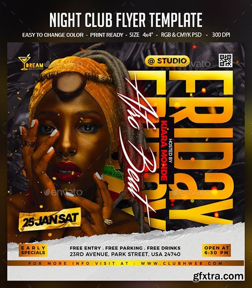 GraphicRiver - Night Club Flyer Template 30217144