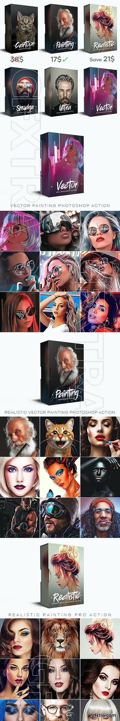 GraphicRiver - Painting Bundle - Photoshop Actions 30993273