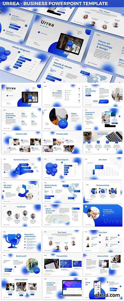 Urrea - Business Powerpoint Template