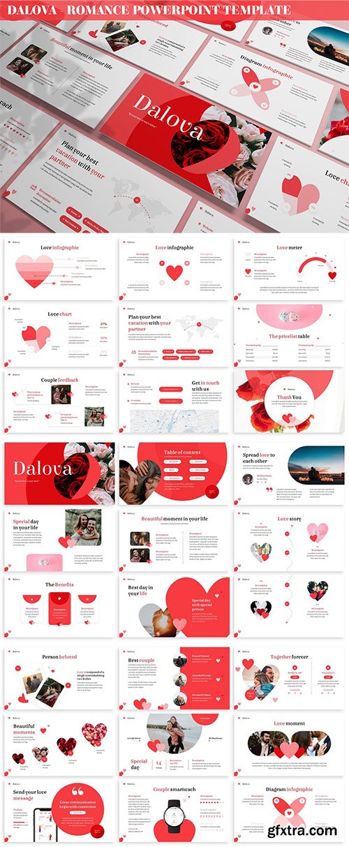 Dalova - Romance Powerpoint Template