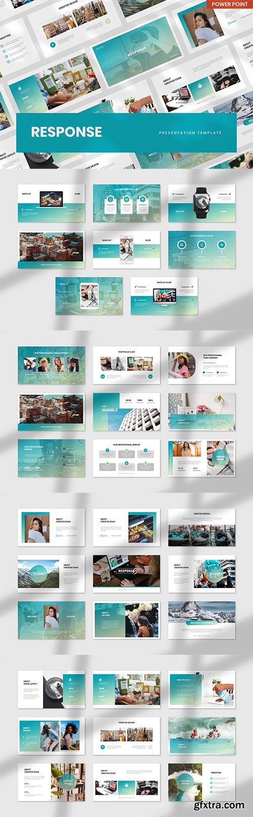 Response Multipurpose PowerPoint, Keynote and Google Slides Template