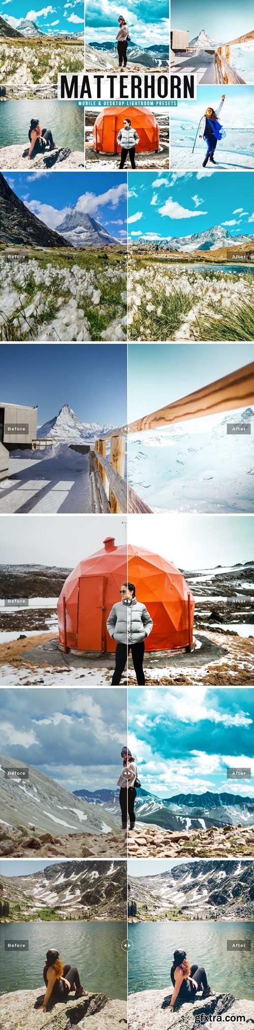 Matterhorn Mobile & Desktop Lightroom Presets