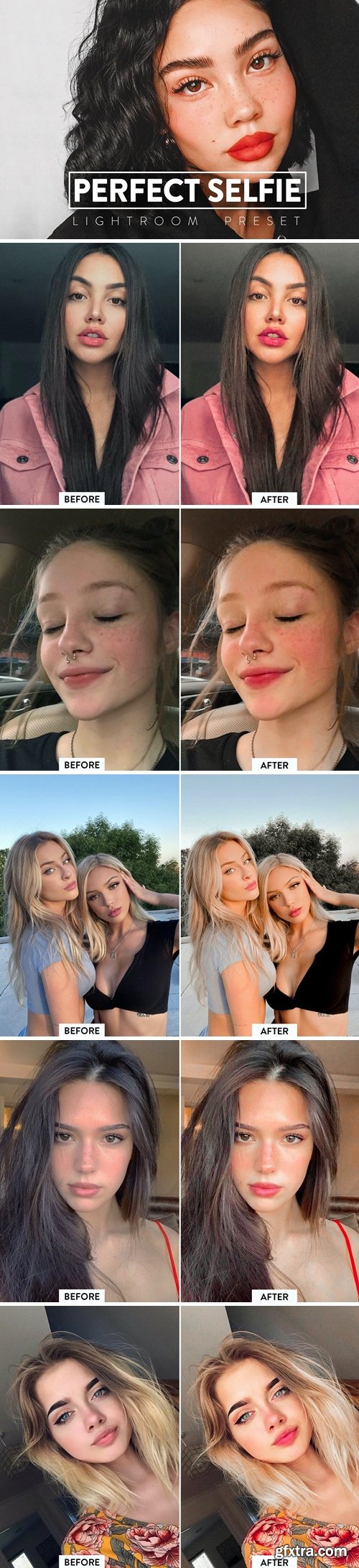 10 Perfect Selfie Lightroom Presets