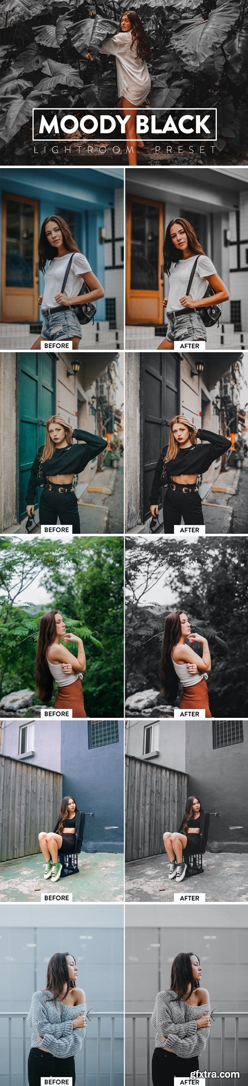 10 Moody Black Lightroom Presets