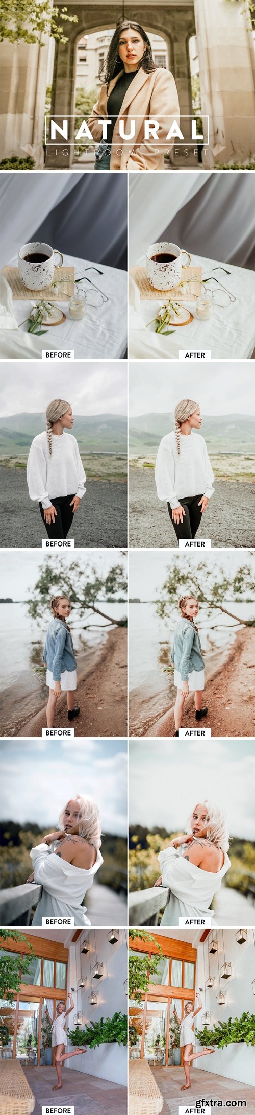 10 Natural Lightroom Presets