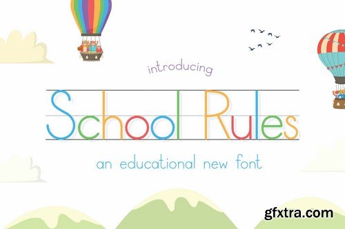 School Rules Font