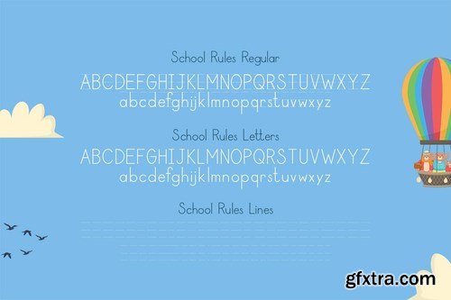 School Rules Font