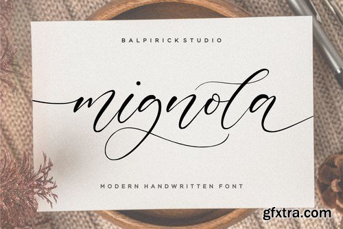 Mignola Script Font