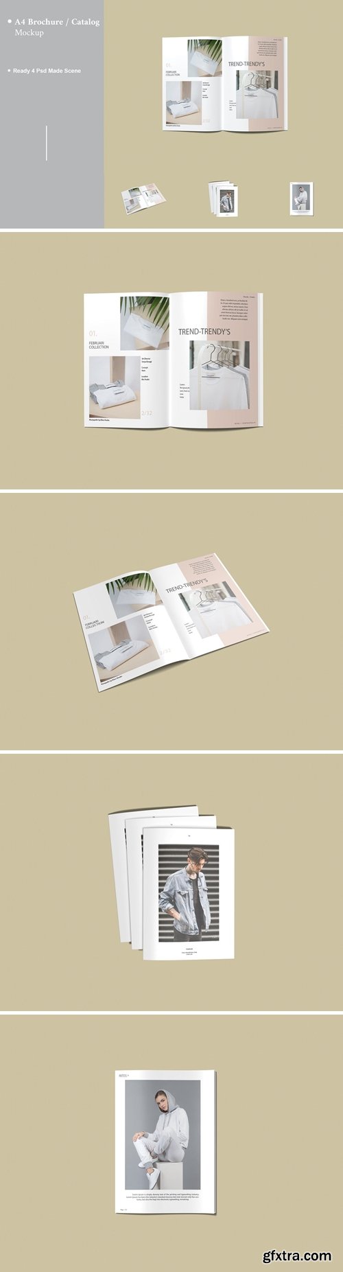 A4 Brochure / Catalog Mockup V.3