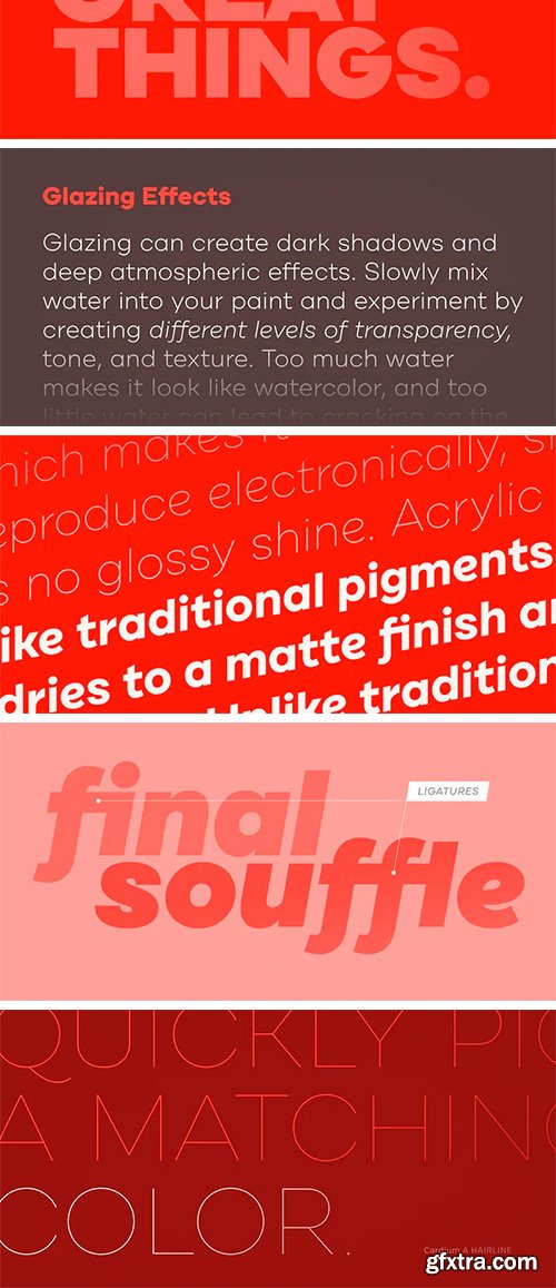 Cardium Font Family