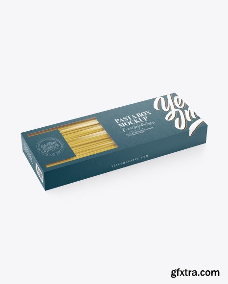 Box with Spaghetti Mockup 76759