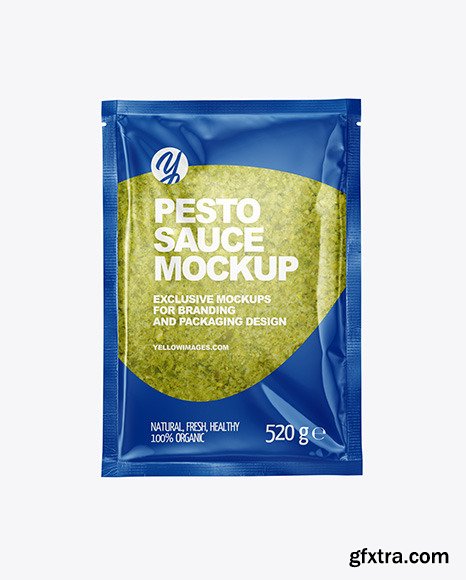 Pesto Sauce Package Mockup 76777