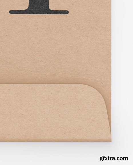 Kraft Paper Envelope With String Mockup 76493