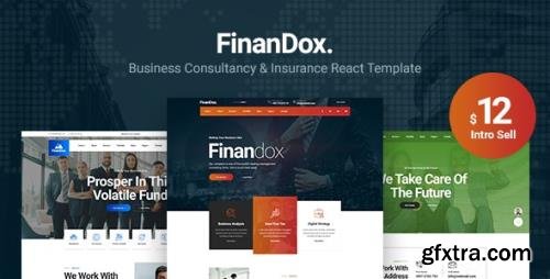 ThemeForest - Finandox v1.0 - ReactJS Business Consulting Template (Update: 28 June 20) - 27022161